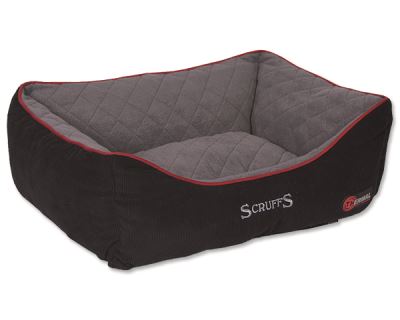 Scruffs Thermal Box Bed Termálne pelech čierny - veľkosť M, 60x50 cm