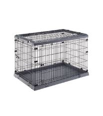 Skládací box Superior 60 pro psy šedý FP (1)