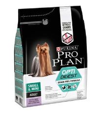 ProPlan Dog Adult Sm&amp;Mini OptiDigest GrainFr krůt 700g