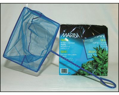 Síťka MARINA akvarijní modrá jemná 7,5 cm