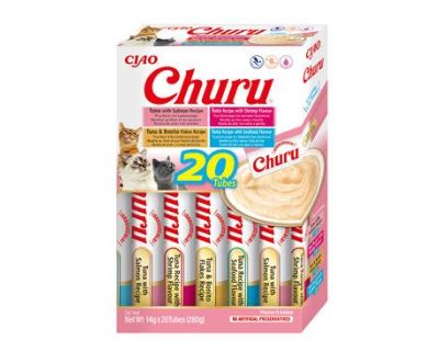 Churu Cat BOX Seafood Variety 20x14g