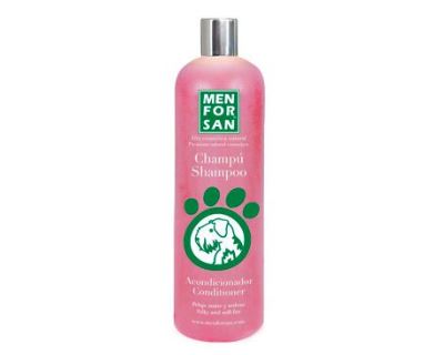 Menforsan Ošetrujúci šampón s kondicionérom pre psov proti zachuchvalcovanie srsti 1000 ml