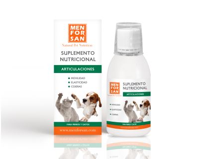 Menforsan Joints - Na klouby - Tekutý doplněk stravy pro psy a kočky 120 ml