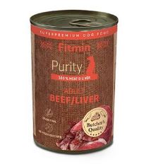 Fitmin dog Purity tin konzerva beef&amp;liver 400g