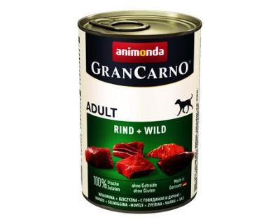 Animonda Gran Carno Konzerva - hovädzie & zverina pre psov 400 g
