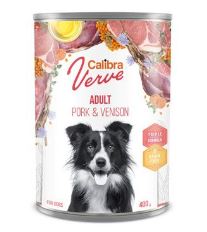 Calibra Dog Verve konz.GF Adult Pork&amp;Venison 400g