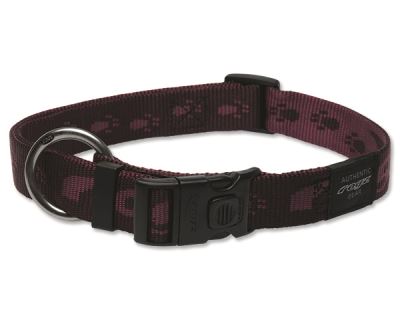 Obojok pre psov nylonový - Rogz Alpinist - fialový - 2,5 x 43 - 70 cm