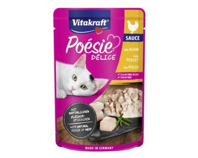 Vitakraft Cat Poésie DéliSauce kapsa kuřecí 85g