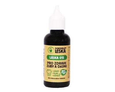 LÁSKA 01S Pro zdravé zuby a dásně psů 50ml