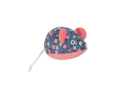 Hračka kočka ETHICAT FLORAL myš catnip Zolux