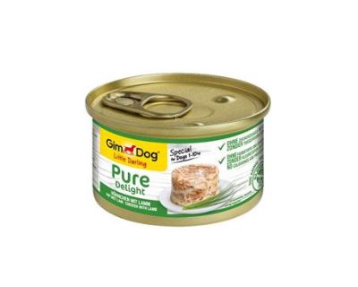 Gimdog Pure delight konz. kuře s jehněčim 85g