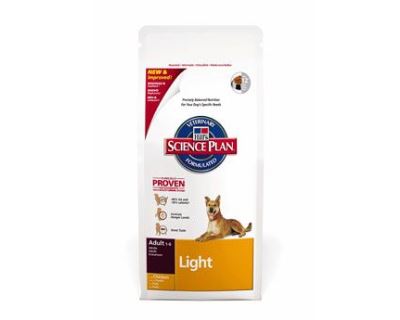 Hill´s Science Plan Canine Dry Adult Light 12 kg
