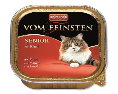 Animonda Vom Feinsten Senior Paštéta - hovädzie pre mačky od 7 rokov 100 g