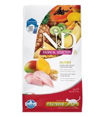 N&amp;D TROPICAL SELECTION CAT Neutered Chicken 1,5kg