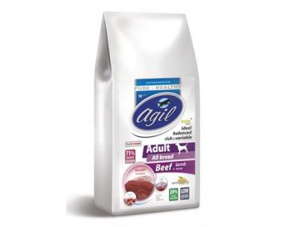 Agil Adult All Breed Low Grain Beef,Lamb,Tuna  2kg