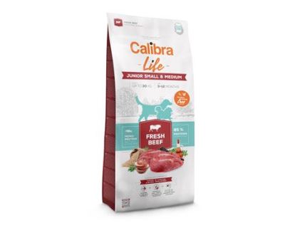 Calibra Dog Life Junior Small&Medium Fresh Beef 2,5kg