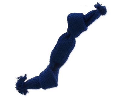 Uzel DOG FANTASY modrý pískací 2 knoty 35 cm