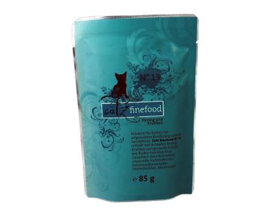 Catz Finefood No.13 Kapsička - sleď & krevety pre mačky 85 g