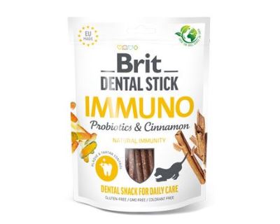 Brit Dog Dental Stick Immuno Probiotics&Cinnamon 7ks