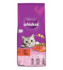 Whiskas Dry s hovězím masem a játry14kg