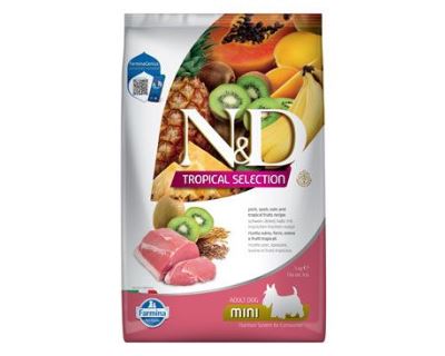 N&D TROPICAL SELECTION DOG Adult Mini Pork 1,5kg