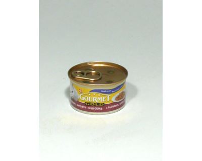 Gourmet Gold konz. kočka pašt. krůta 85g