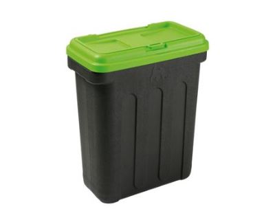 Maelson box na granule - černá / zelená - 41 x 25 x 33 cm