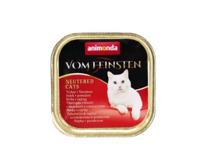 Animonda Vom Feinstein Castrate paštéta - morka & losos pre kastrované mačky 100 g