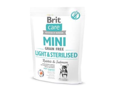 Brit Care Dog Mini Grain Free Light & Sterilised 400g