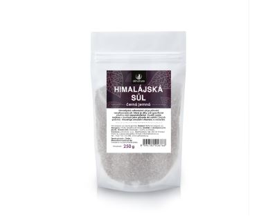 Allnature Himalájská sůl černá jemná 250 g