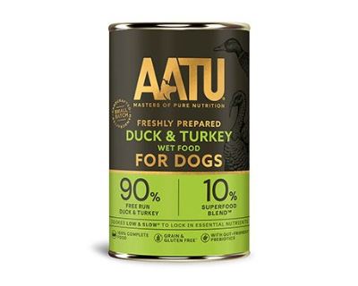 AATU Dog Duck n Turkey konz. 400g