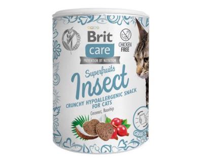 Brit Care Cat Snack Superfruits Insect 100g