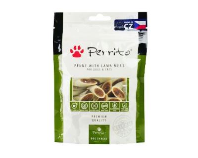 Perrito Penne & Lamb pre psov a mačky - jahňacie maškrta pre psov a mačky 100 g