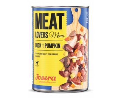 Josera Dog konz.Meat Lovers Menu Duck with Pumpk.800g