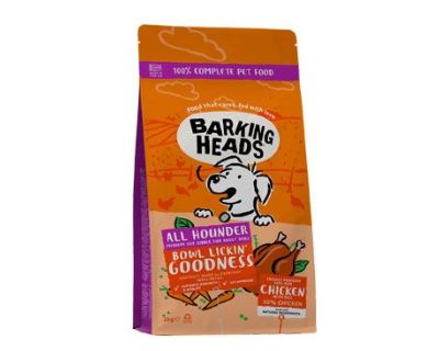 BARKING HEADS All Hounder Bowl Lickin Good Chick 2kg