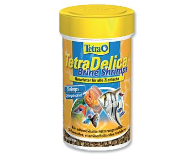 Tetra Delica Brine Shrimps 100% sušené krevety 100 ml