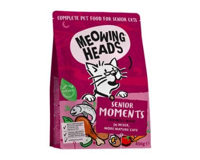 MEOWING HEADS Senior Moments NEW 450g