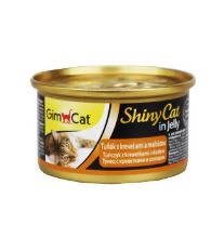 Gimpet kočka konz. ShinyCat tuňák+kreveta+maltoza 70g