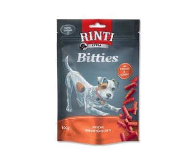 Rinti Extra Mini-Bits pochúťka - paradajka & tekvica 100 g