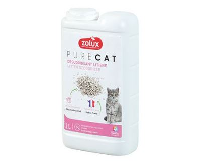 Deodorant PURECAT baby powder 1l Zolux