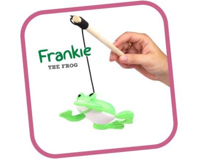 Beco Cat Nip hůlka - Žába Frankie