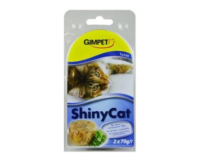 Gimpet kočka konz. ShinyCat tuňak 2x70g