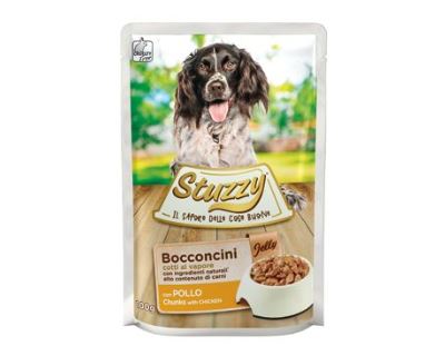 Stuzzy Dog kapsa Adult kousky kuřecího 100G