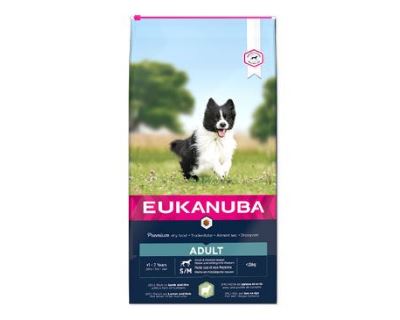 Eukanuba Adult Small & Medium Lamb & Rice - jahňacie & ryža pre dospelých psov malých a stredných plemien 2,5 kg