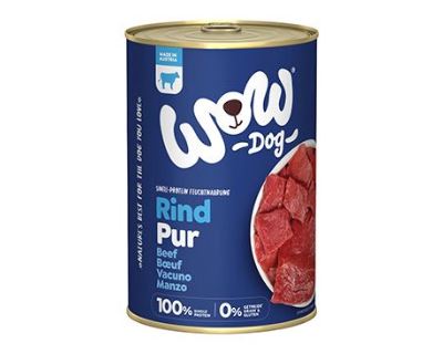 WOW konzerva PUR Hovězí monoprotein 400g