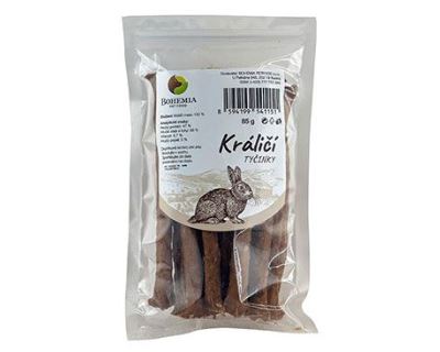 BOHEMIA TYČINKY Králičí 85g