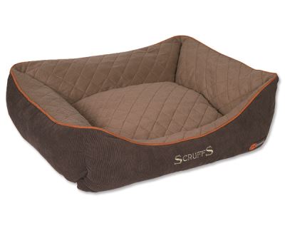 Scruffs Thermal Box Bed Termálne pelech hnedý - veľkosť L, 75x60 cm