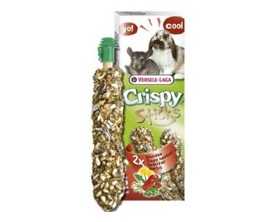 Tyčinky Versele-LAGA Crispy s bylinami pre králiky a činčily 110 g