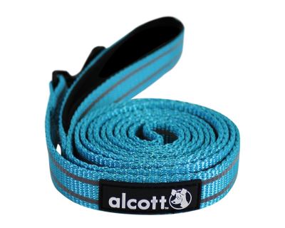 Alcott reflexní vodítko pro psy, modré, velikost S