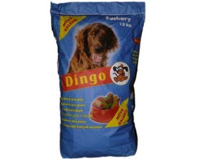 Dingo suchary STANDARD přírodní 13 kg